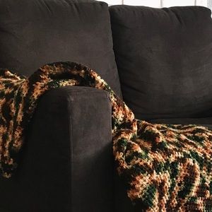 VINTAGE RETRO THROW BLANKET